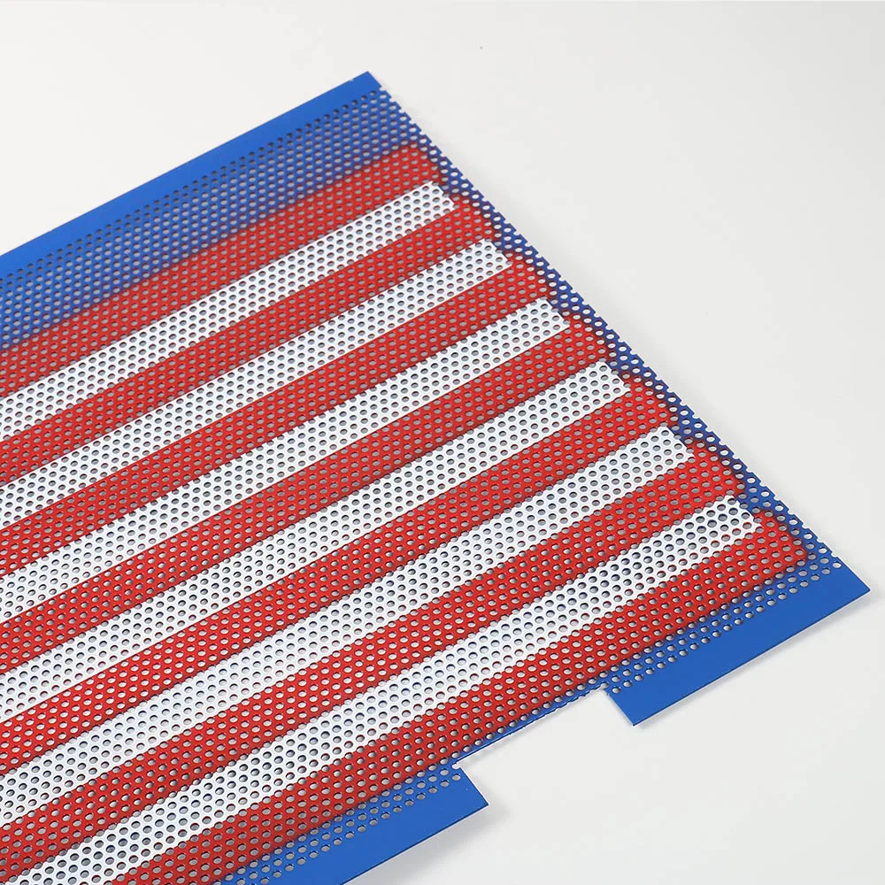 Автомобильный Стайлинг американский флаг передняя решетка сетчатая вставка для