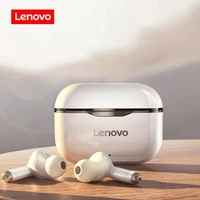 2021original lenovo lp1 tws earphone wireless bluetooth 5 0 earbuds dual stereo noise reduction bass touch control 300mah