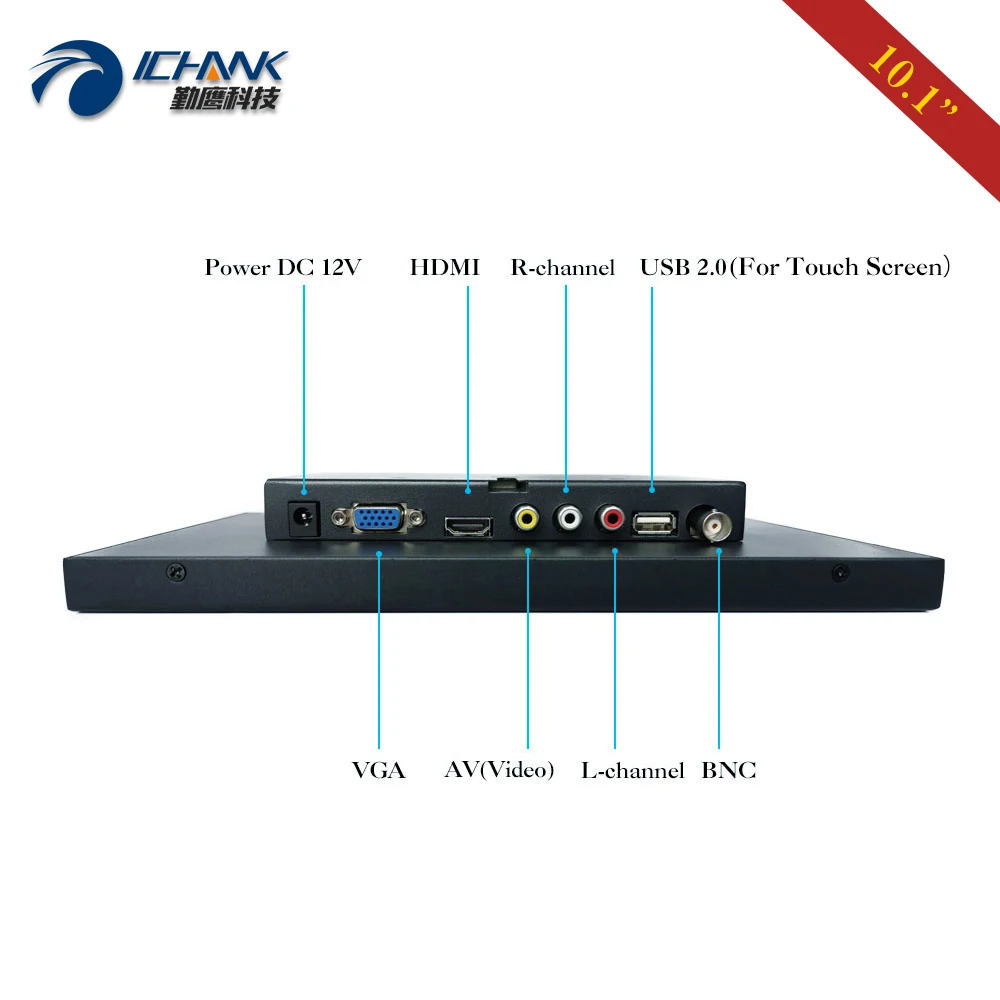 ZB101TC-56H/10,1 дюймов 1920x1200 ips Full View HDMI HD металлический чехол промышленный анти-помехи сенсорный монитор ЖК-экран дисплей