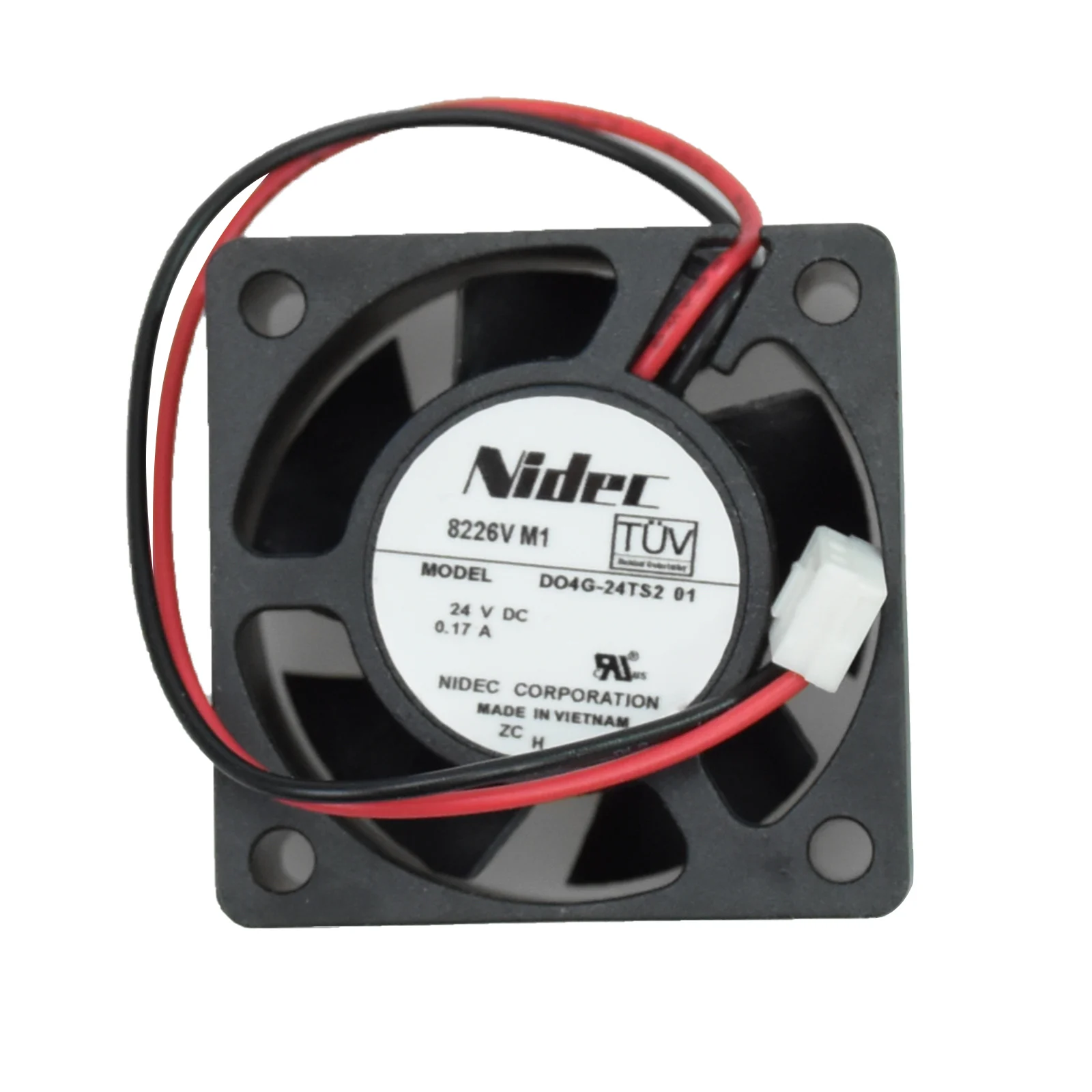 

For NIDEC D04G-24TS2 01 24V 0.17A 40*40*20mm Inverter silent fan 2pin Processor Cooler Master Heatsink Fan