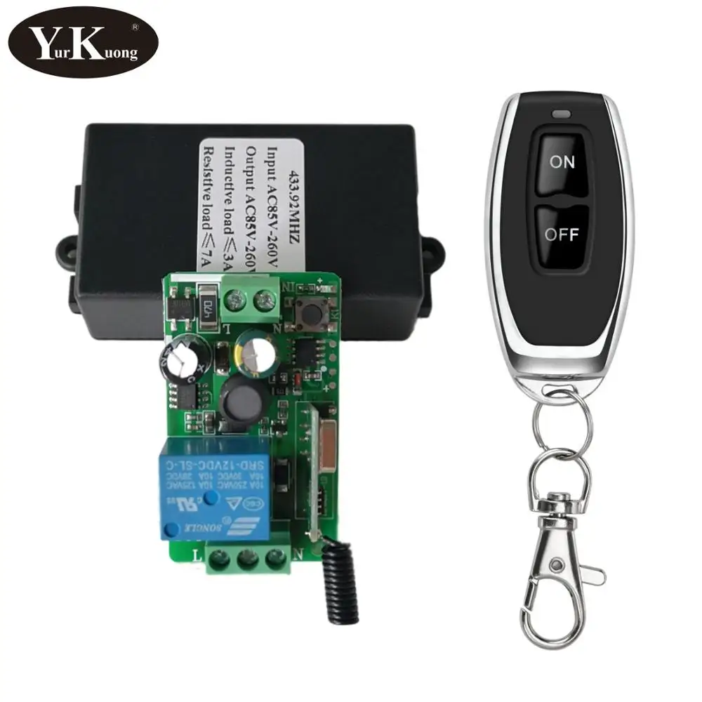 Беспроводной Выключатель для лампы 433 110 В 220 В|Выключатели| |