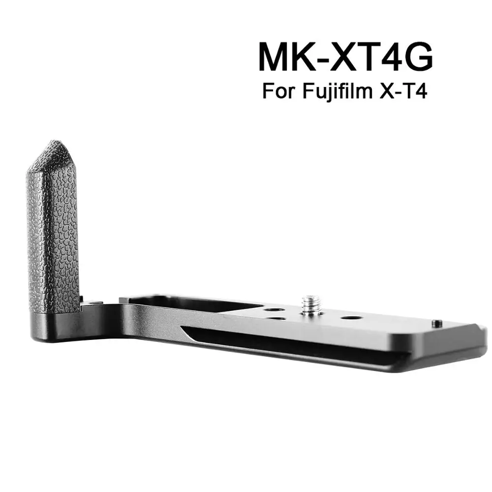 

Meike MK-XT4G L-Shape Holder hand Grip for FUJIFILM X-T4 XT4 Camera Feature Arca-Swiss Plate for Quick Release 2813