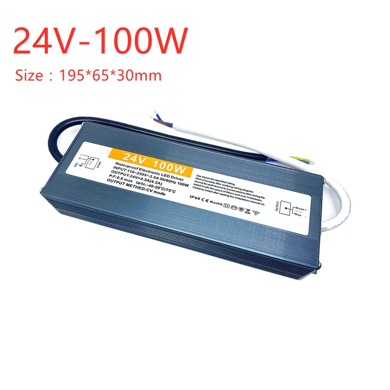 Питание 24В преобразователь переменного тока 220V DC/DC 24V Вольт 100W 150W 200W 250W 300W 350W 400W