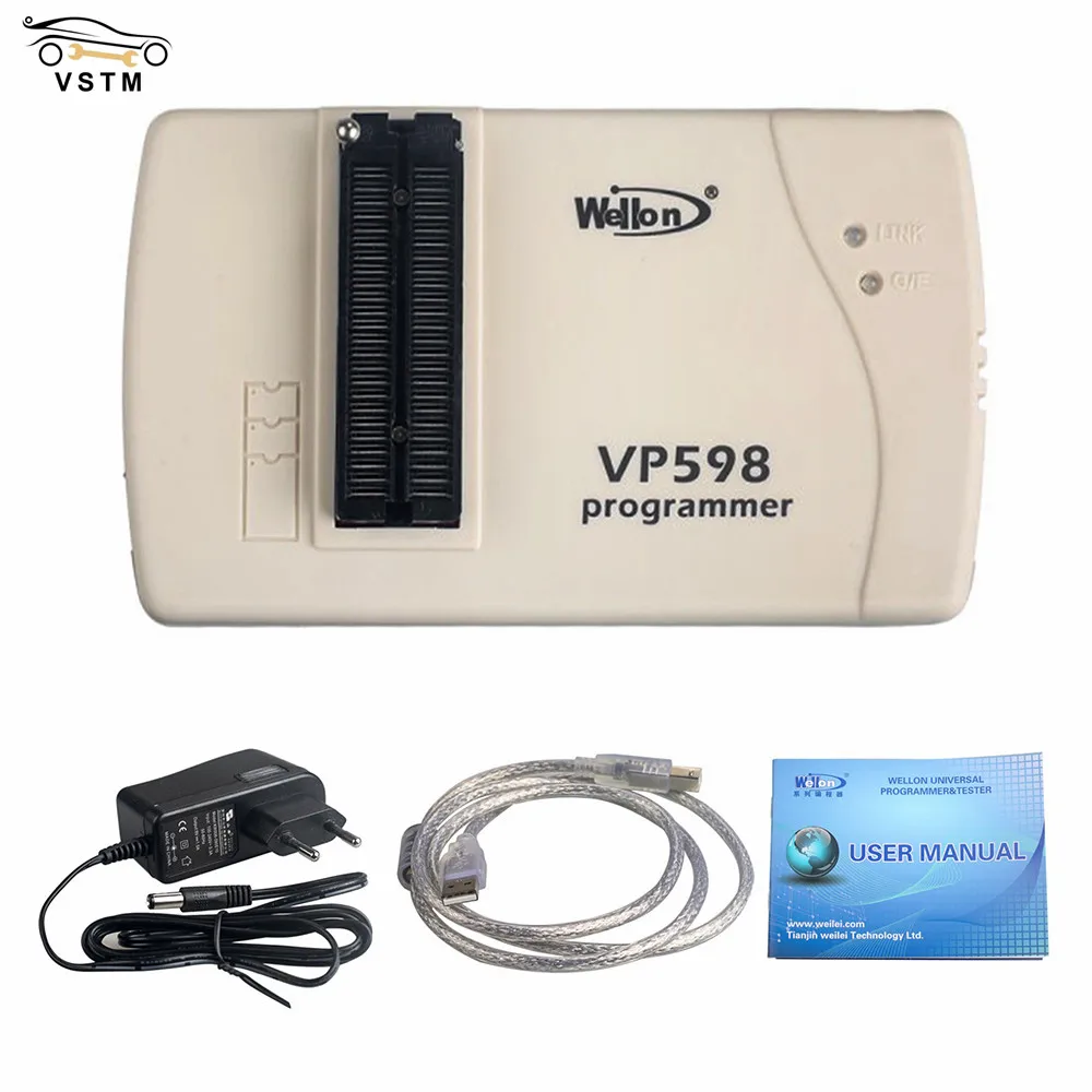 VP598 Universal Programmer Promotion for Original Wellon (Upgrade Version of VP390) free shipping | Автомобили и мотоциклы
