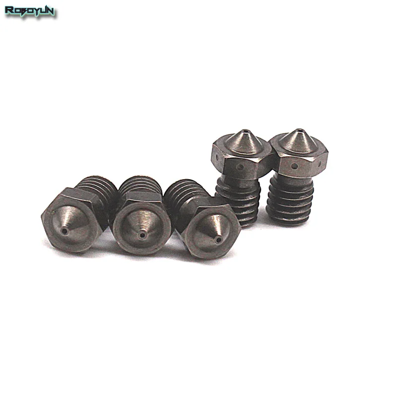 Насадки v6 из закаленной стали Volcano E3d для высокотемпературной 3d-печати
