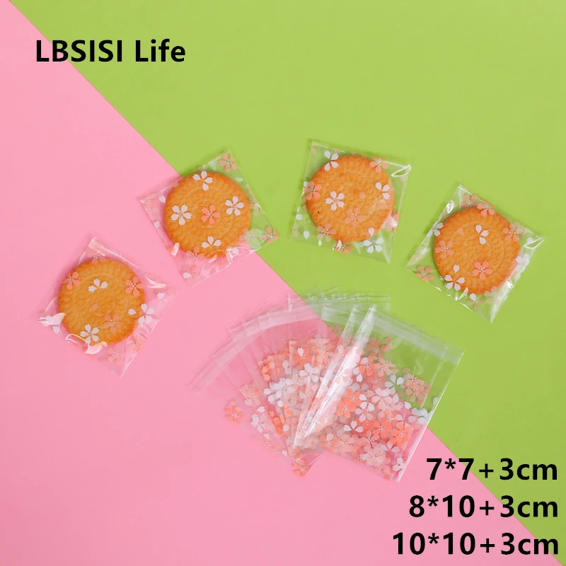 Одноразовые подарочные пакеты для печенья LBSISI Life конфеты еда бобы прозрачные