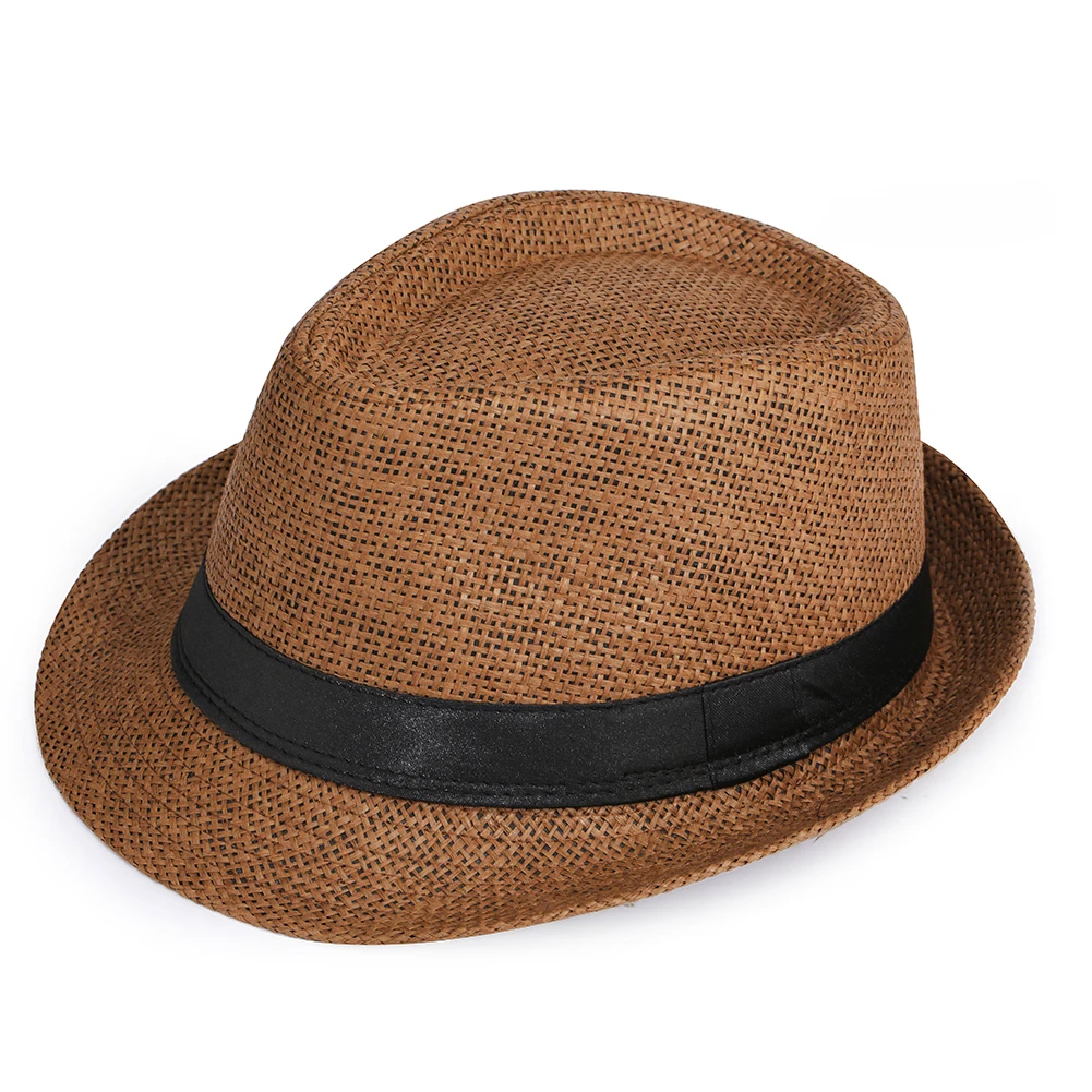 Beach Straw Hat Summer Women Men Panama Casual Sunscreen Foldable Unisex Cap Sun Visor | Аксессуары для одежды