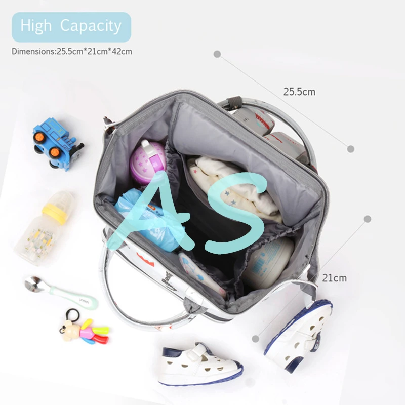 

Mummy Bag Backpack New Fashion Outing Large Capacity Mother and Baby Bag Portable