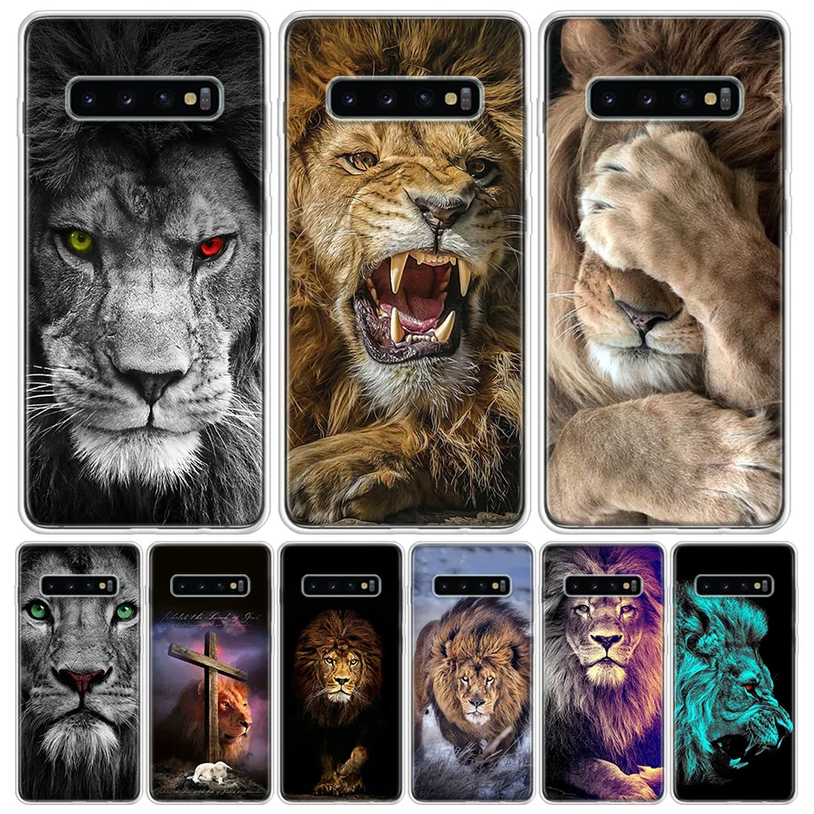 Лев альфа самец Cub чехол для телефона Samsung Galaxy A50 A70 A30S A51 A71 A10 A20E A40 A90 A20S M30S A6 A7 A8 A9