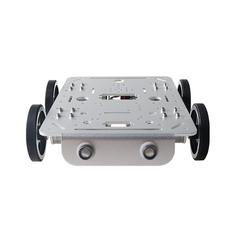 Металлический комплект шасси C200 4WD для смарт-автомобиля платформа робота с