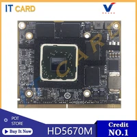 radeon hd5670 hd5670m gddr3 512mb 216 0772003 video graphics card with x bracket for imac 21 a1311 27 a1312 100 test working