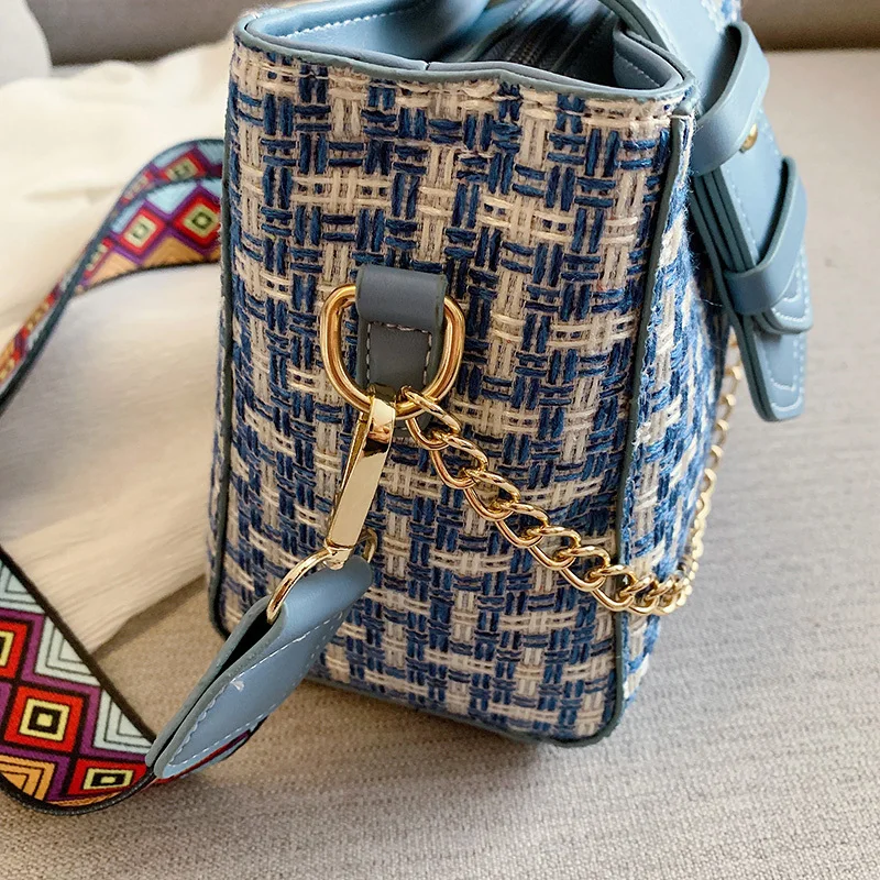 Weaving women's shoulder bags fashion luxury designer Messenger bag 2019 new magnetic buckle shopping discount | Багаж и сумки