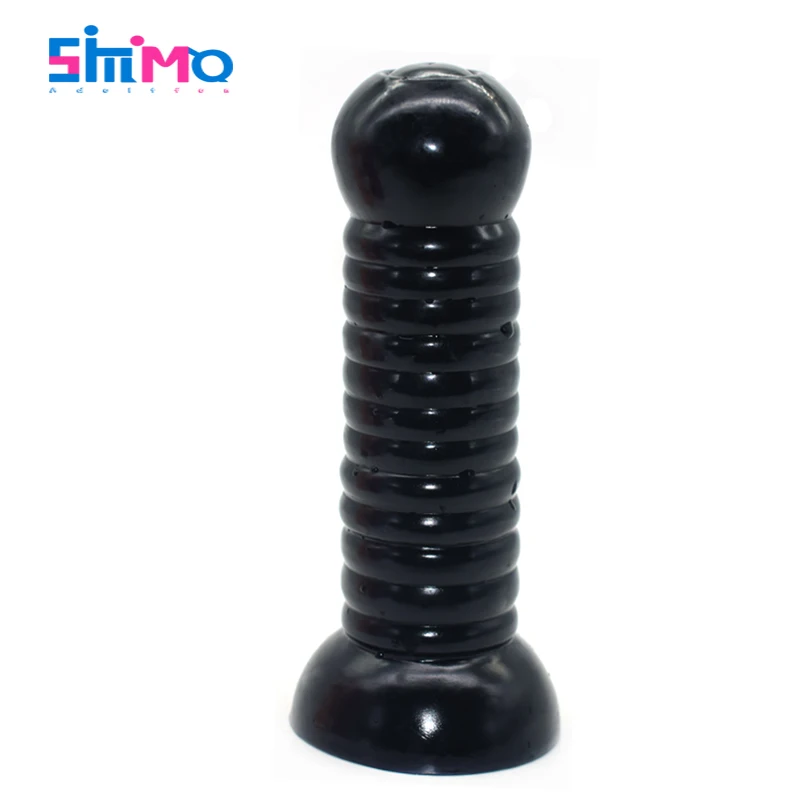 SMMQ Huge Dildo Male Sex Toy Anal Plug Forskin Masturbator Butt Black Dildos Toys For Women With Suction Products | Красота и