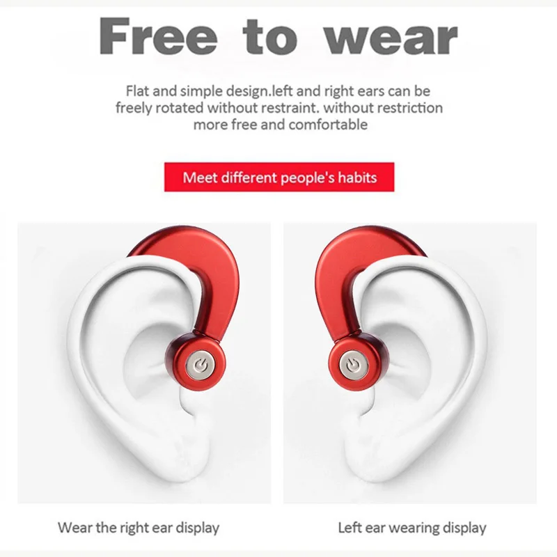 Новые беспроводные bluetooth наушники с костной проводимостью микрофоном 999|Наушники