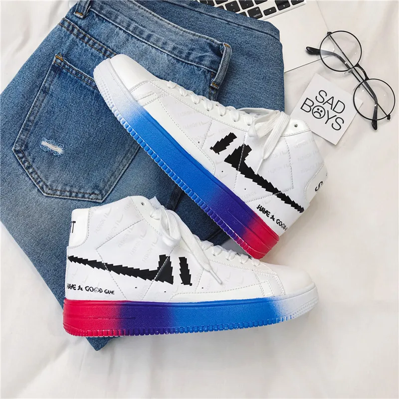 

Brand Men's Casual Shoes Breathable Male High Quality PU Shoes Low Tenis Masculino Shoes Zapatos Hombre Sapatos Sport Sneakers