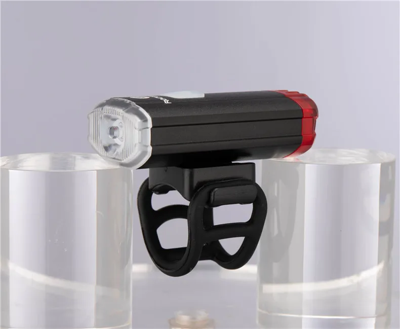 ROCKBROS New 100 Lumen Bicycle Helmet Light USB Rechargeable Flashlight Bike Front Rear Light Handlebar Helmet Top Two-way Light