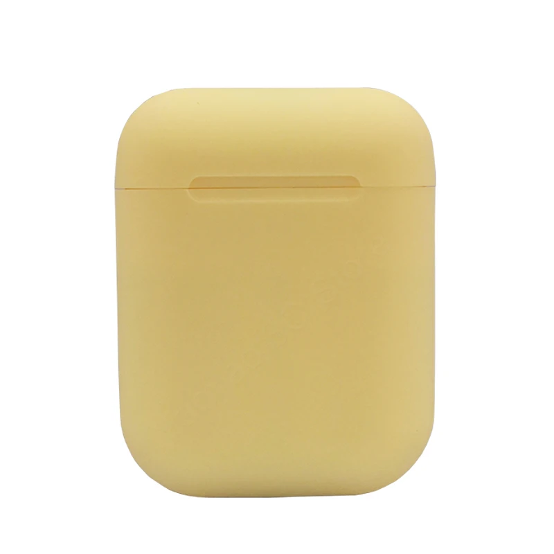 yellow InPods 12 True беспроводные наушники i12 TWS Macaron матовые деловые Bluetooth наушники Handfree гарнитура PK i10 i13 i14 i20 i30 TWS - Цвет: yellow