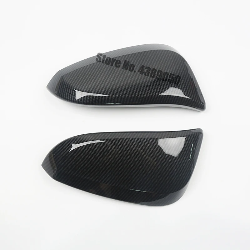 Для TOYOTA NOAH/VOXY 2014 2015 2016 2017 ABS хромированное/углеродное волокно крышка зеркала заднего вида украшение для стайлинга автомобиля 2 шт.