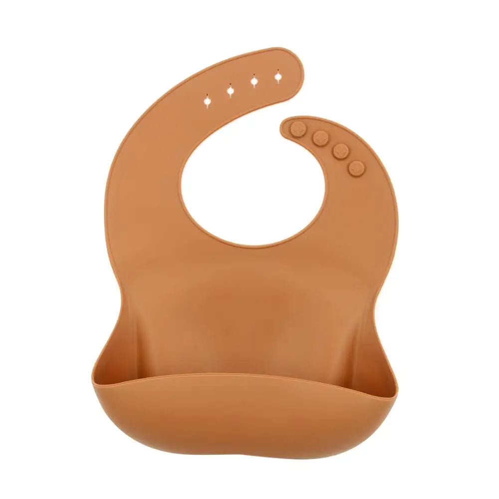 Soft Silicone Wipe Clean Waterproof Baby Bibs | Детская одежда и обувь