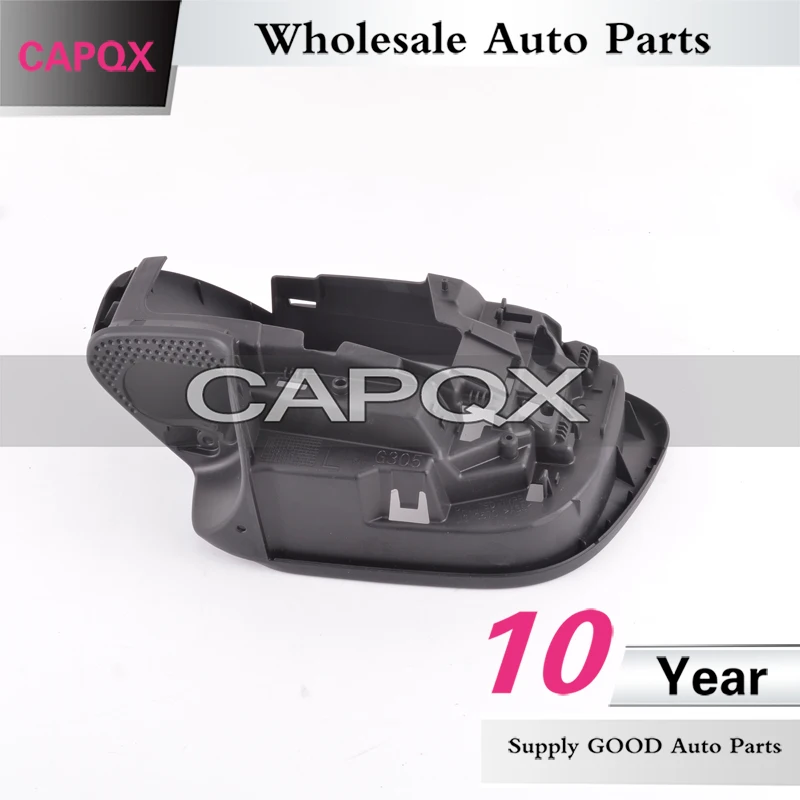 CAPQX наружное зеркало заднего вида стеклянная рамка Крышка для Nissan Qashqai 2015 2016 2017