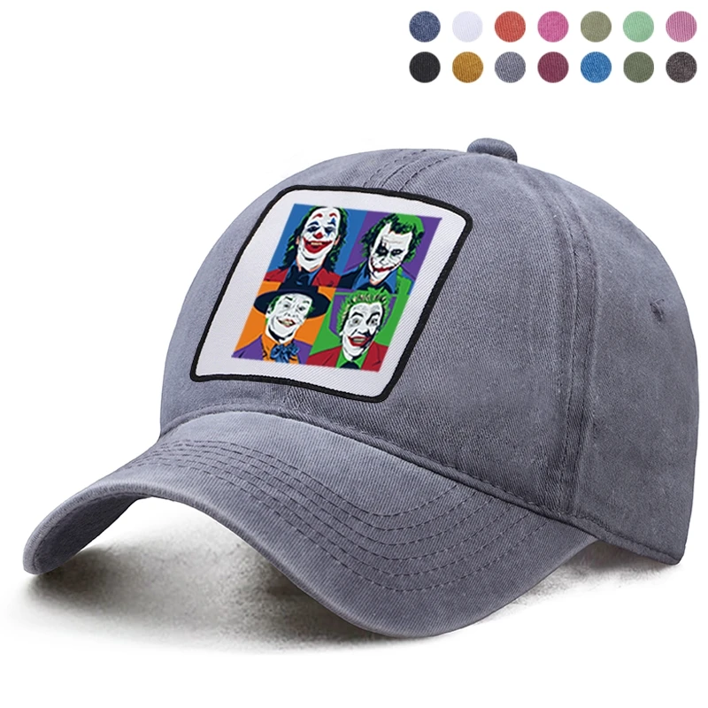 Бейсбольная кепка The Jokers Clown Friends для папы однотонная Кепка с козырьком водителя