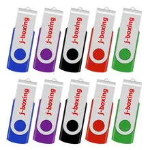 128MB Flash Drive Bulk Pack of 10 Thumb Drives Value Small Capacity 128 MB USB 2.0 Memory Stick Swivel Pendrive Black Jump Drive