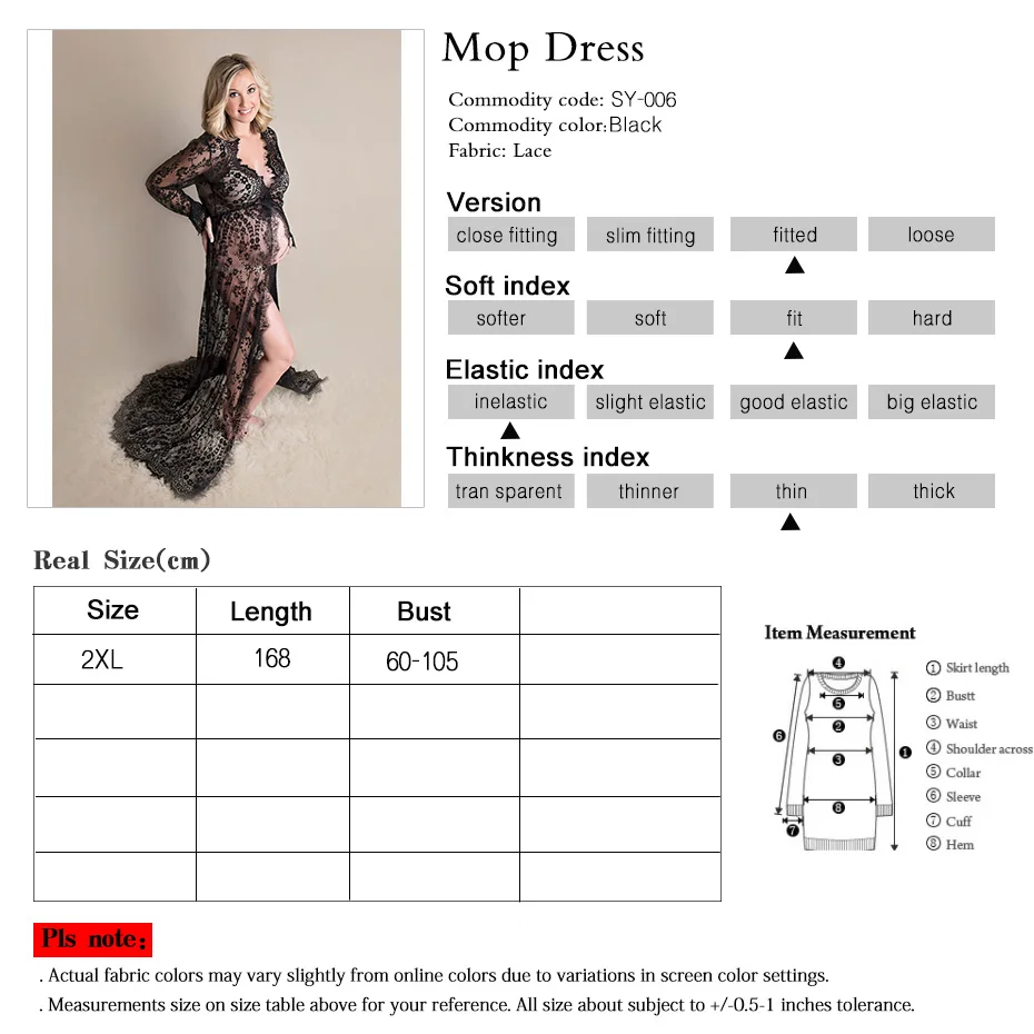 Lace Maternity Photography Props Pregnancy Long Dresses Pregnant Women Dress Slash Neck Evening Romantic Photo Shoot | Мать и ребенок