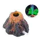 Вулкан для аквариума орнамент воздушный насос воздушный камень барботер аквариум украшения