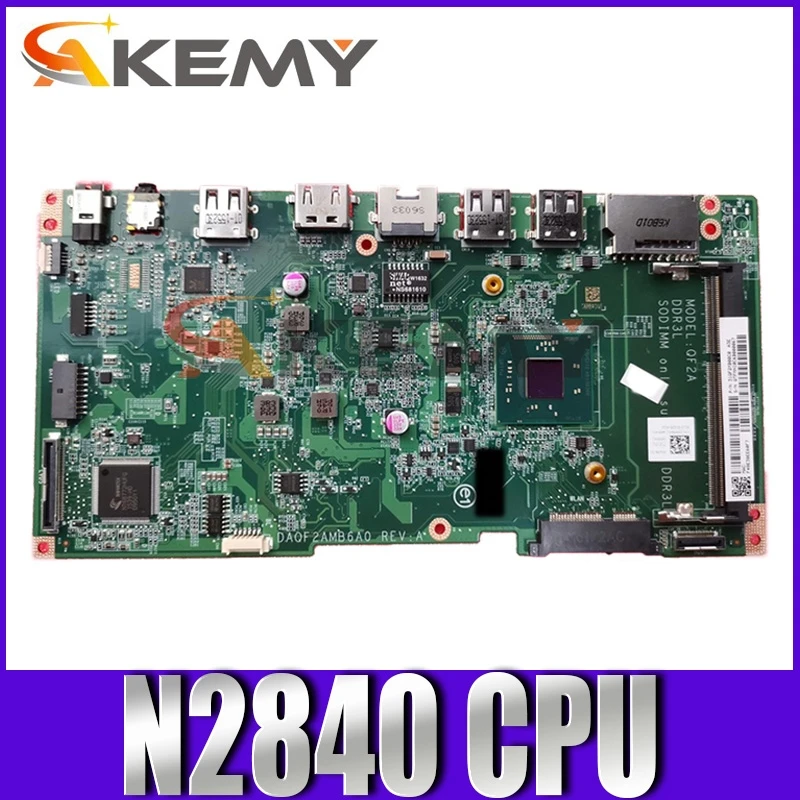 

Оригинальная материнская плата для ноутбука DELL Inspiron 3043 Celeron N2840, материнская плата CN-08TF4X 08TF4X DAQF2AMB6A0 SR1YJ CPU