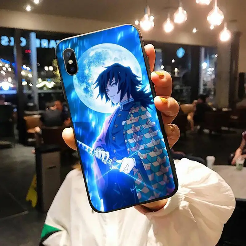 

Hot Anime Kurama Demon Slayer Phone Case for iPhone 11 12 mini pro XS MAX 8 7 6 6S Plus X 5S SE 2020 XR shell