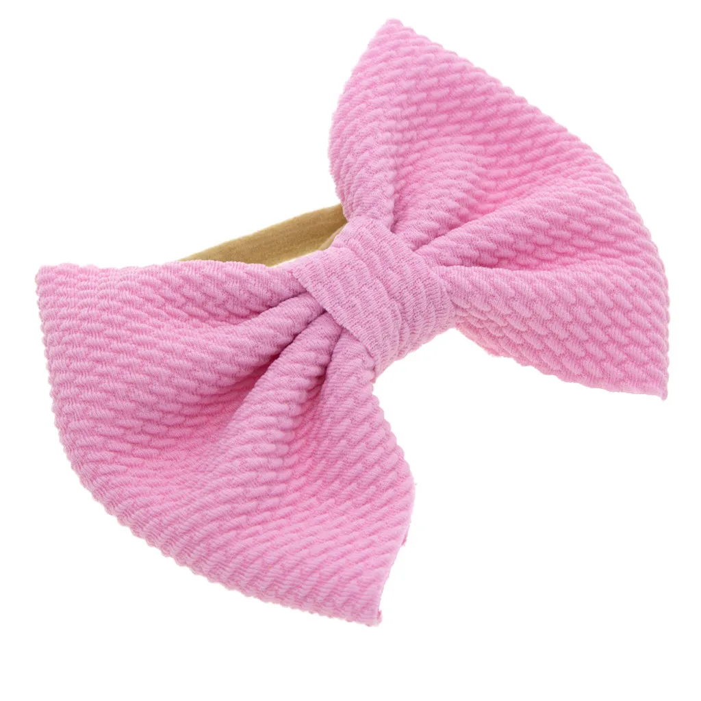 Newborn Toddler Kid Baby Girls Bow Turban Headband Headwear Hair Accessories Bandeau Bebe Fille Шапка Детская 2019 | одежда и