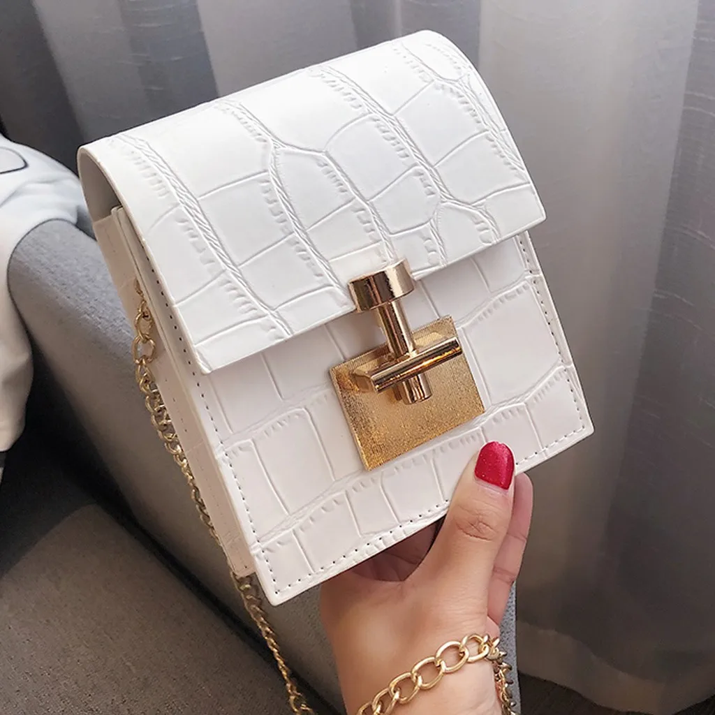 Женская сумка через плечо однотонная шерстяная на с пряжкой 2019|Сумки ручками| |