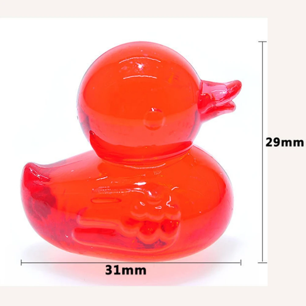 6 шт. 31 мм акриловая бусина Имитация Кристалл утка стекло подарок на день рождения