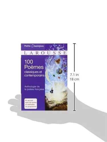 

100 Poemes classiques et contemporains Anthologie de la poesie francaise (French Edition)