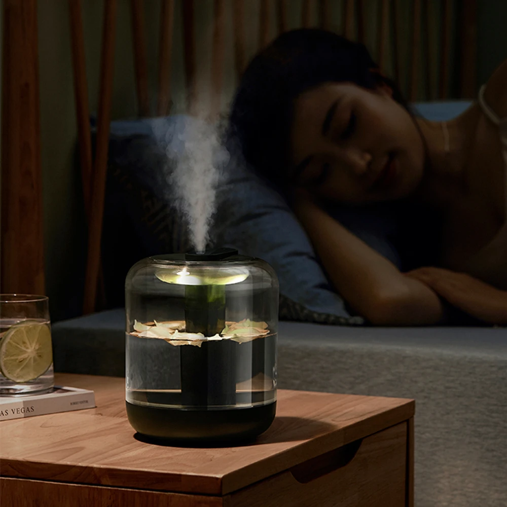 Air Humidifier Aromatherapy Diffuser 2000mAh Battery Portable Rechargeable 1L Humidifier Wireless Essential Oil Diffuser Home enlarge