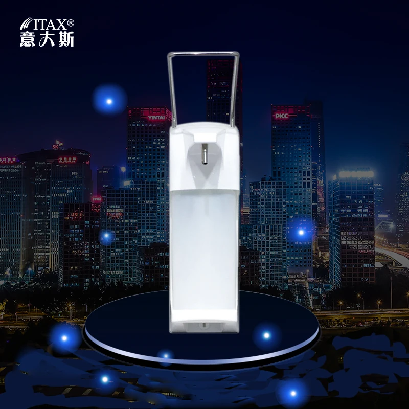 

Ручной настенный диспенсер для мыла из АБС-пластика, без прикосновения, ручной диспенсер для мыла под углом, бытовая техника для ванной комнаты