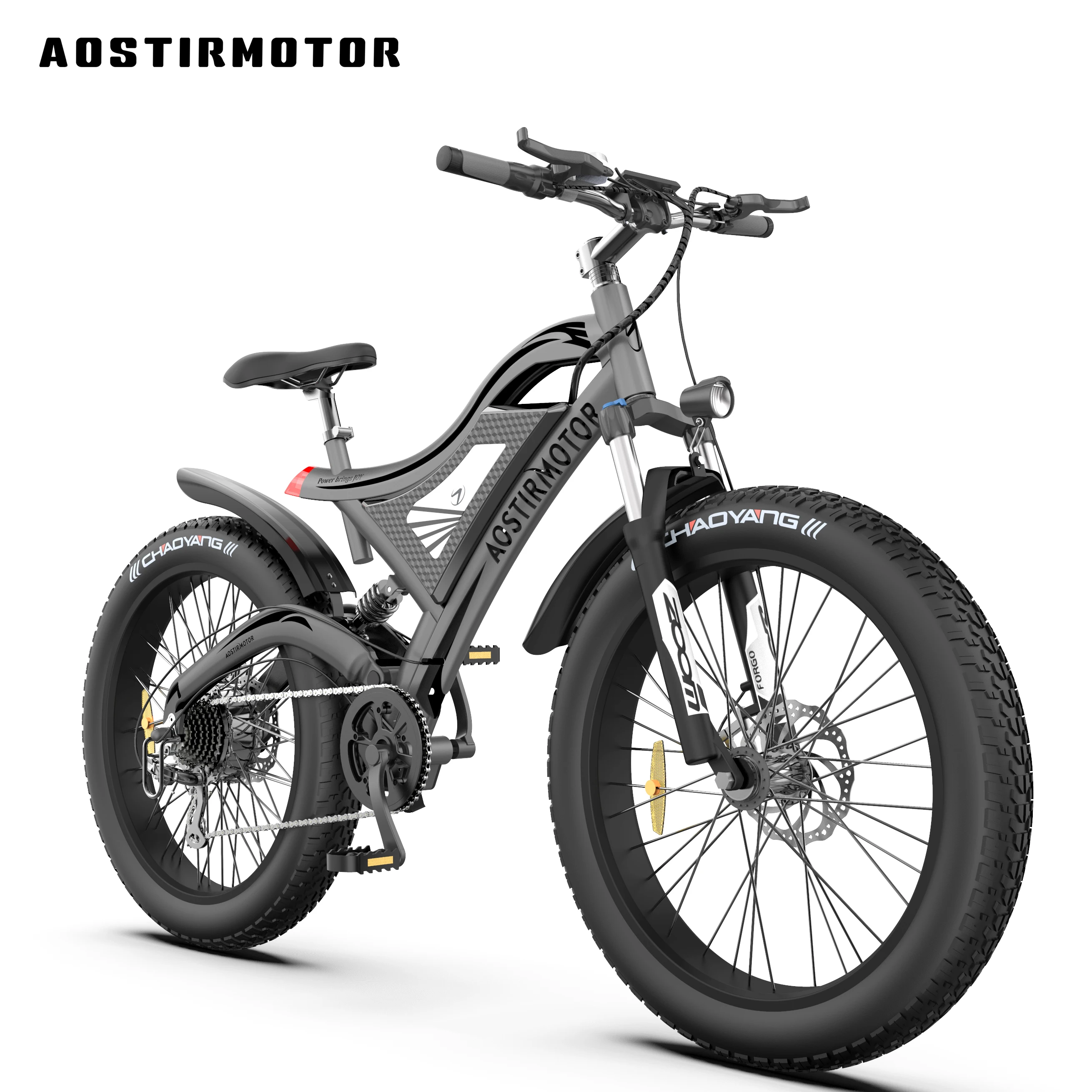 

Fast delivery powerful commuting 48v 750w 26'' fat tire mountain electric e bike