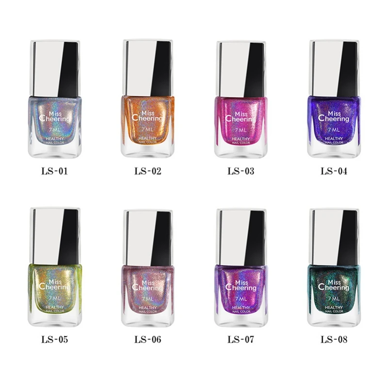 Блестящий лак для ногтей модный дизайн лазер красоты маникюра нейл арта|Лак