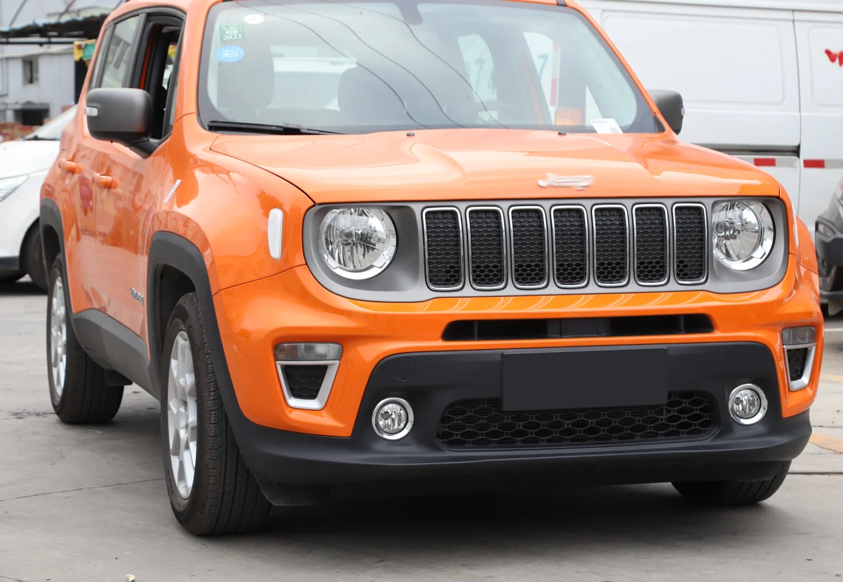 Серебристый ABS передний Поворотники боковые Светильник лампы Накладка для Jeep