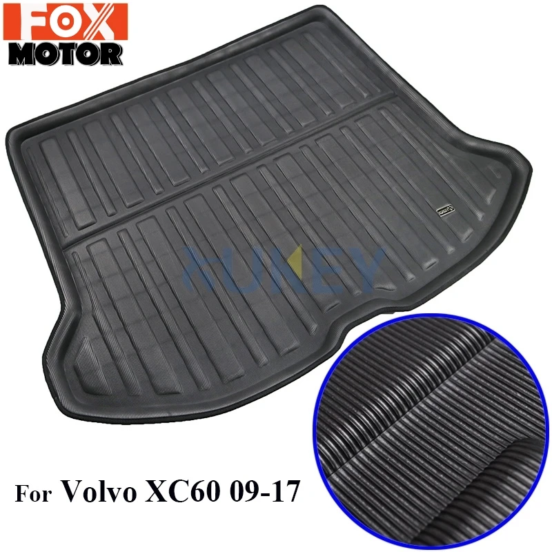 Пригодный для Volvo XC60 2009 2017 Загрузочный Mat Задний Магистральные Liner Грузовой Поддон