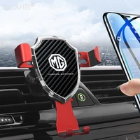 gravity car mobile phone bracket air vent clip mount stand holder for mg mg5 mg6 zs zr hs ezs gs morris 3 gt rx5 tf zt 7 550 350