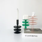 Креативный домашний декор, стеклянный подсвечник 16 см, стеклянные декоративные свечи, центральные части для вечевечерние НКИ и свадьбы