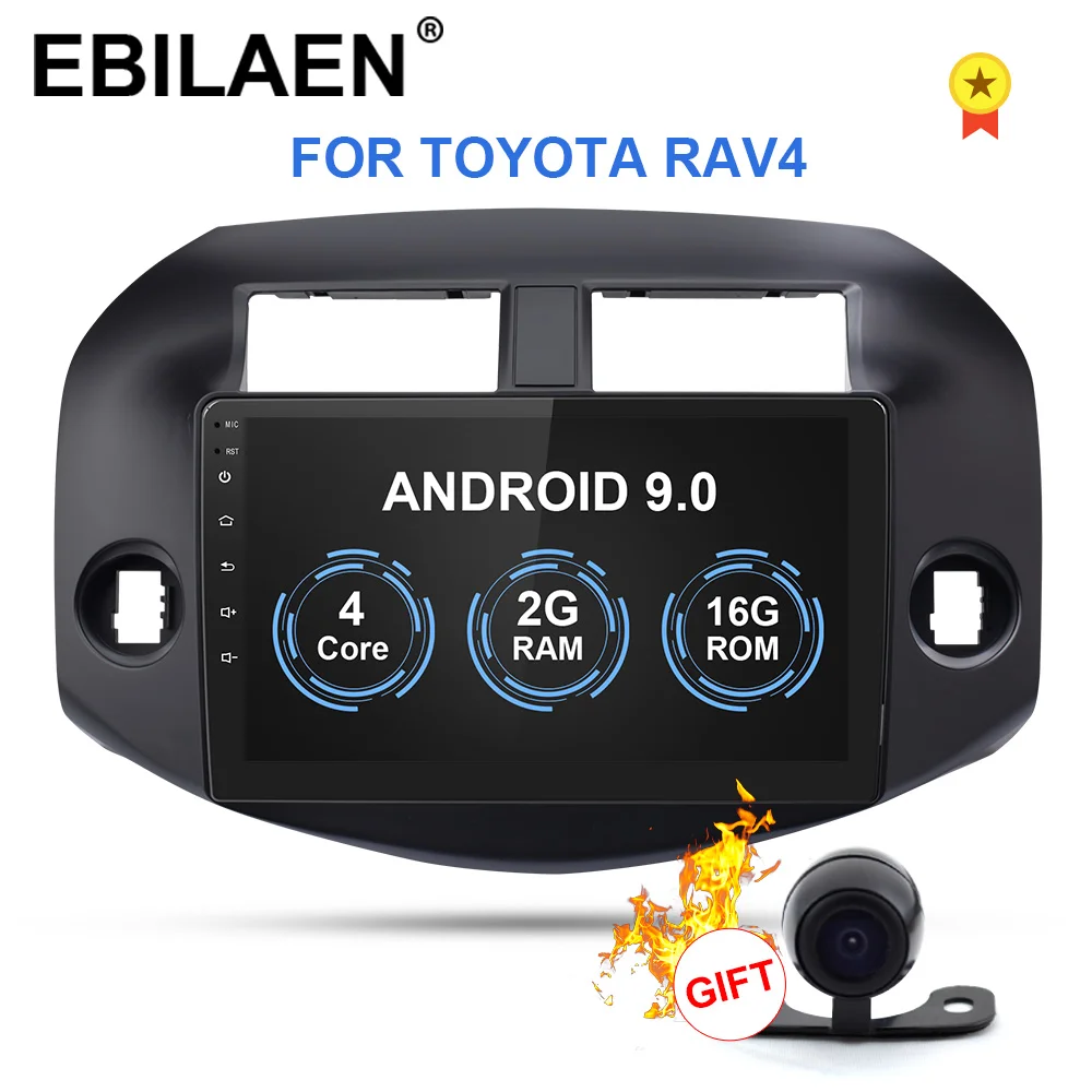 YUEMAIN автомобиля Радио Мультимедийный проигрыватель для Toyota RAV4 RAV 4 2007-2010 2Din Android 8,1 автомобильное радио с GPS навигационная лента Регистраторы DVR