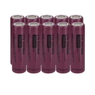 10 шт., литий-ионная аккумуляторная батарея 18650, 3,7 в, 18650, 2200 мАч