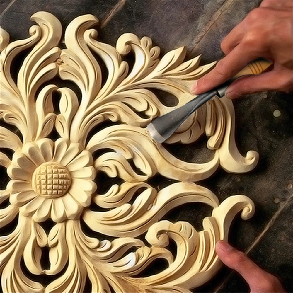 8 шт. набор резьбы по дереву резной нож чип детали ржавчины профессиональные