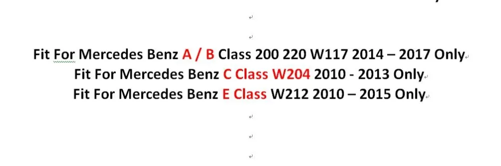 Lapetus дверь подлокотник окно стекло Лифт кнопка панель накладка для Mercedes Benz A / B C E