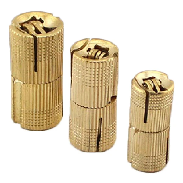 4 шт. 10 мм медный бочонок петли цилиндрический шкаф скрытые невидимые латунные