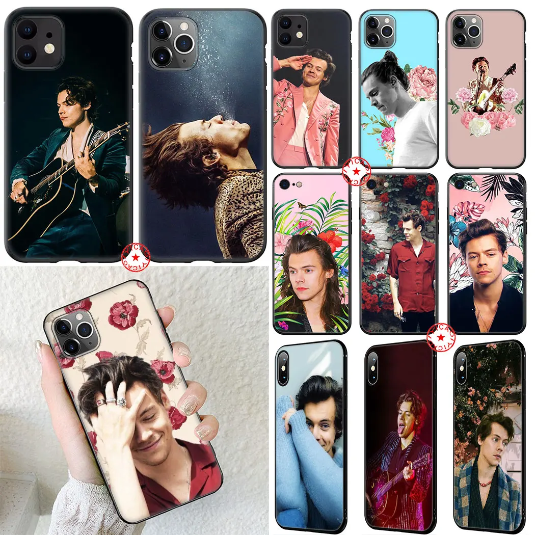 Harry Styles мягкий силиконовый чехол для телефона iPhone 11 Pro XR X XS Max 6 6S 7 8 плюс 5 5S SE
