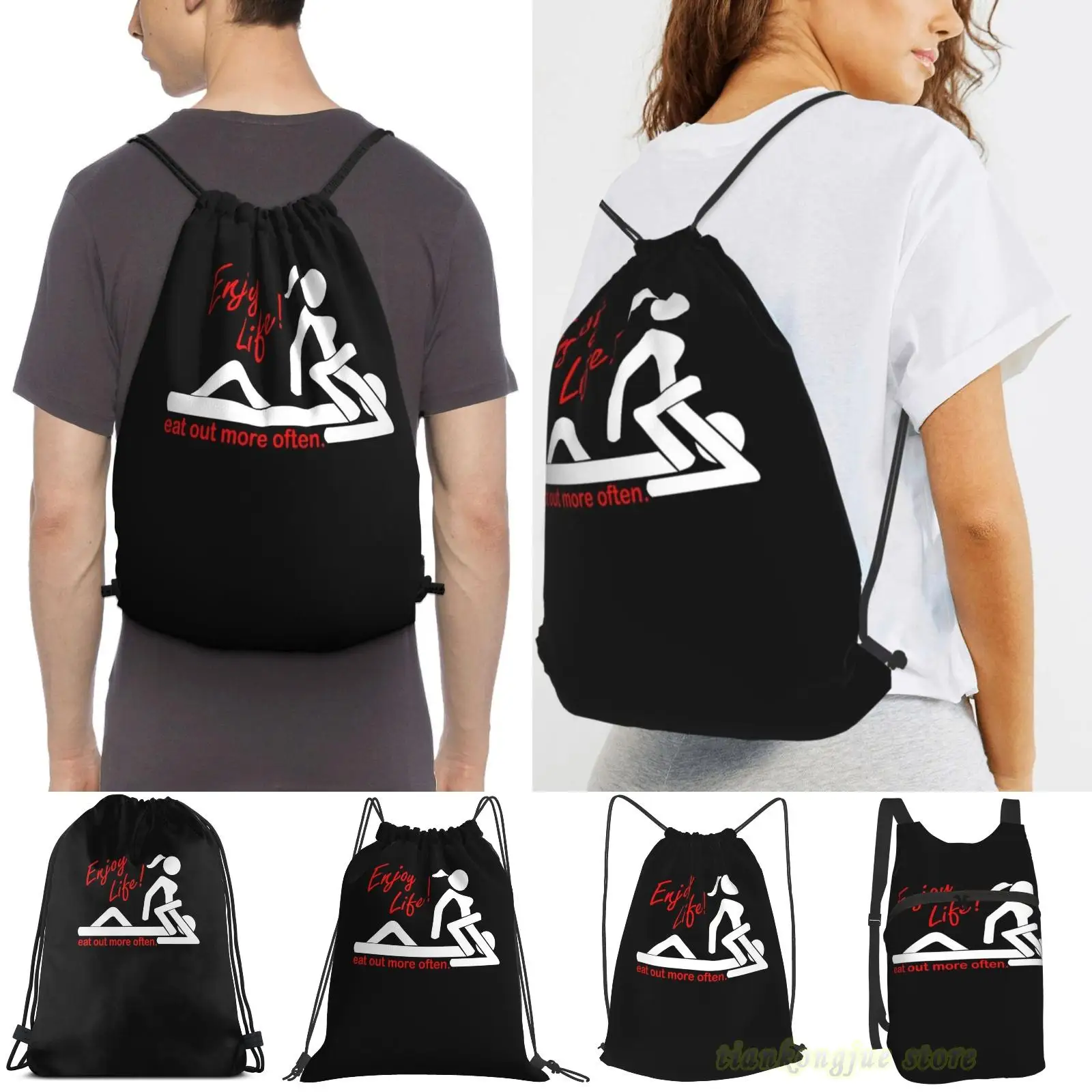 Наслаждайтесь жизнью Ешьте больше часто Для мужчин на открытом воздухе