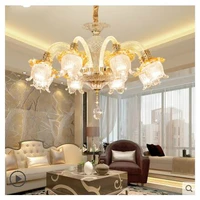living room chandelier modern minimalism bedroom restaurant chandelier luxurious atmosphere crystal